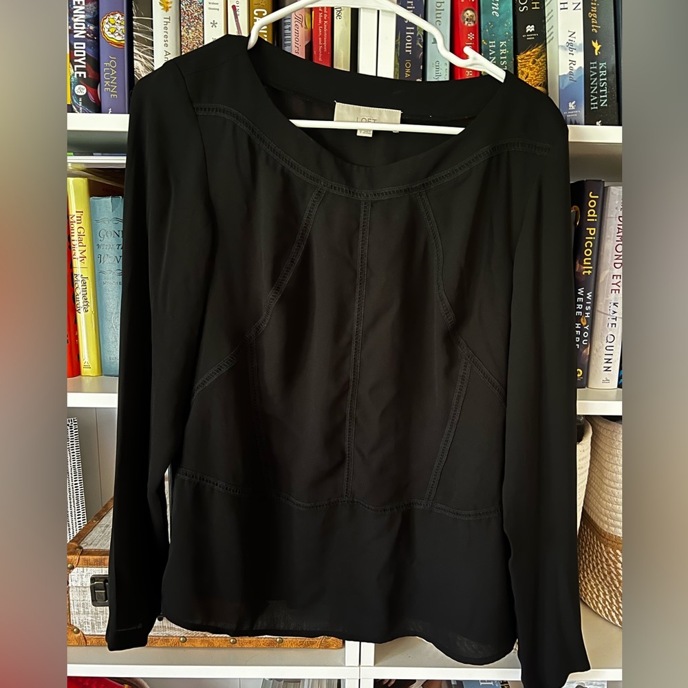 Women’s LOFT Sheer Blouse